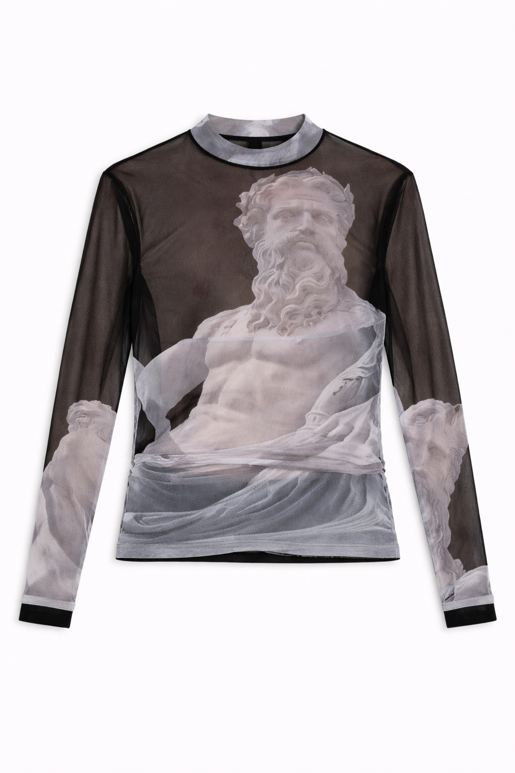 Archive Piece –Edition Nº16 Zeus Mesh Black shirt