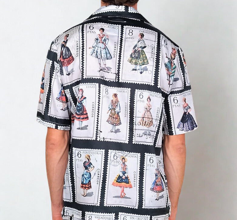 Archive Piece –Edition Nº8 Stamps shirt