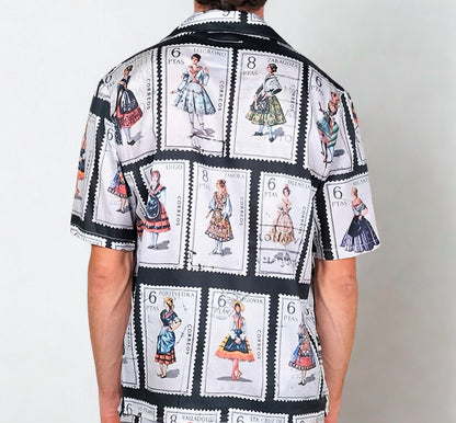 Archive Piece –Edition Nº8 Stamps shirt