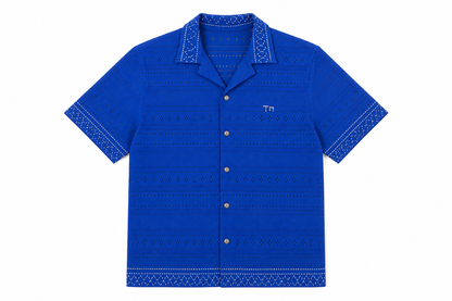 SASHIKO Shirt – Custom Initials Available