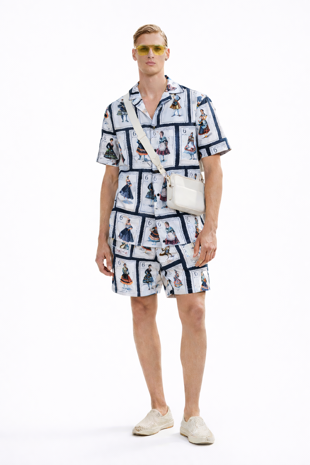 Archive Piece –Edition Nº8 Stamps shirt