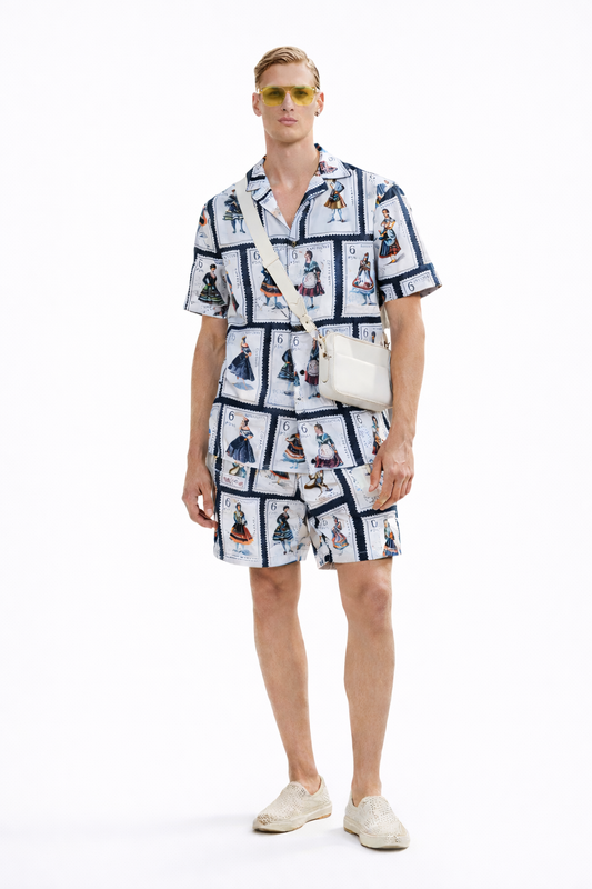 Archive Piece –Edition Nº8 Stamps shirt