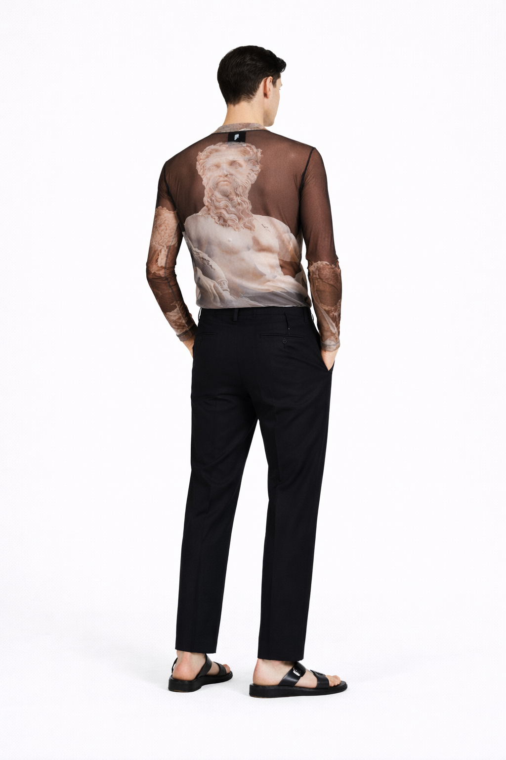Archive Piece –Edition Nº18 Zeus mesh gold shirt