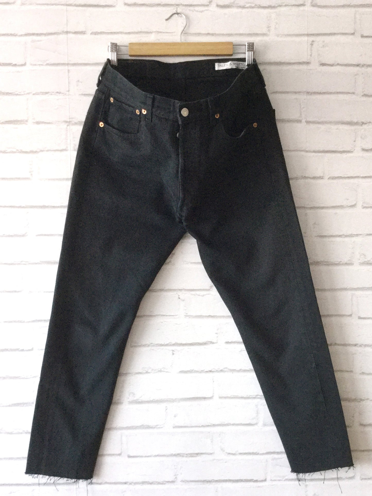 Reworked Levis 501 - Black