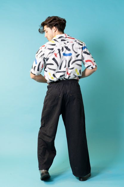 Vintage Jean Paul Gaultier Junior wide leg trousers.