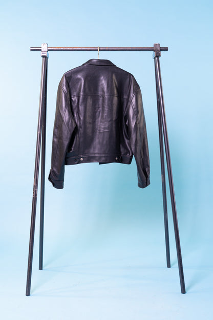 Vintage Jean Paul Gaultier Junior PU leather jacket.