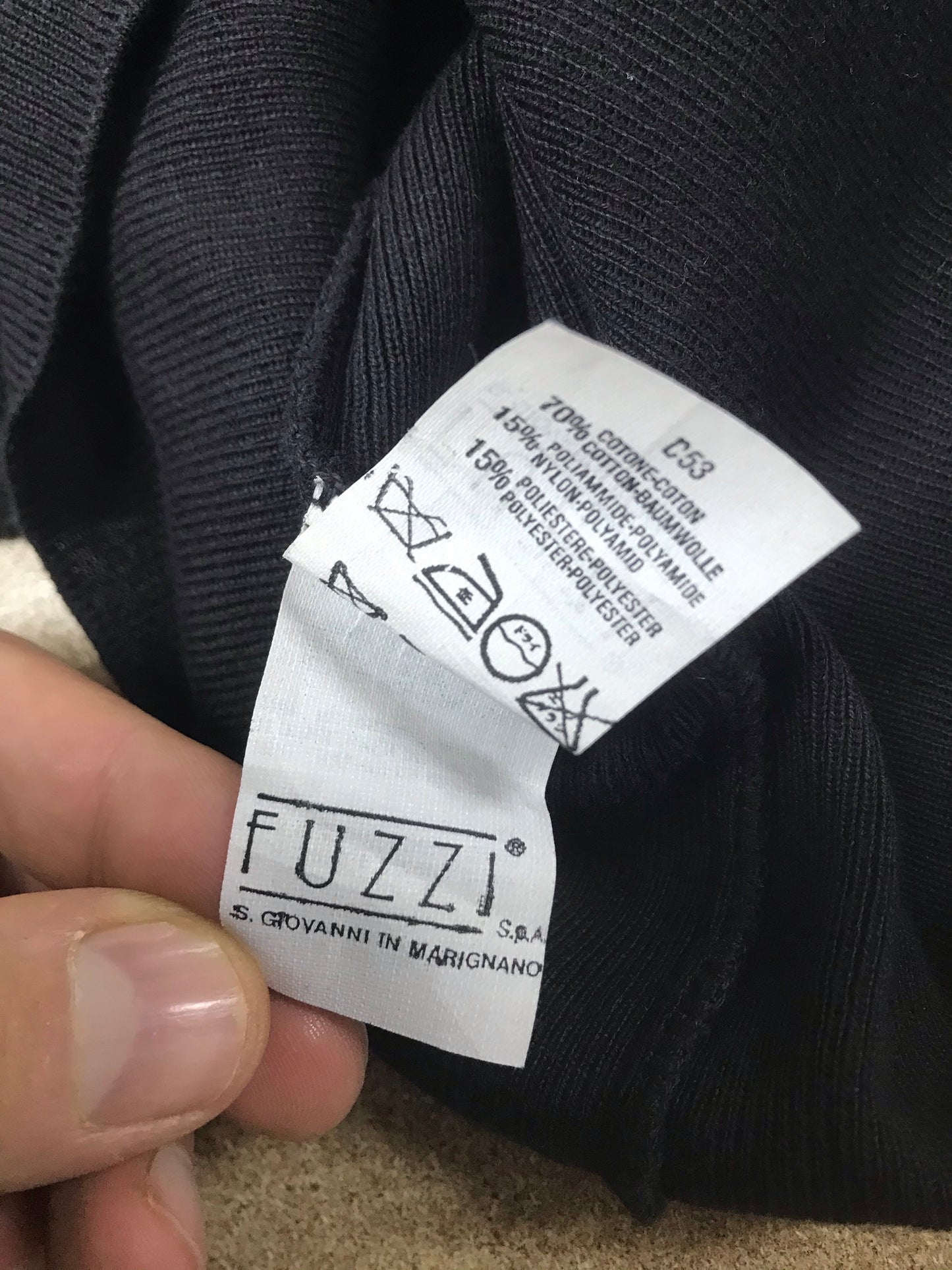 Vintage Jean Paul Gaultier T-shirt with sequins sleeves