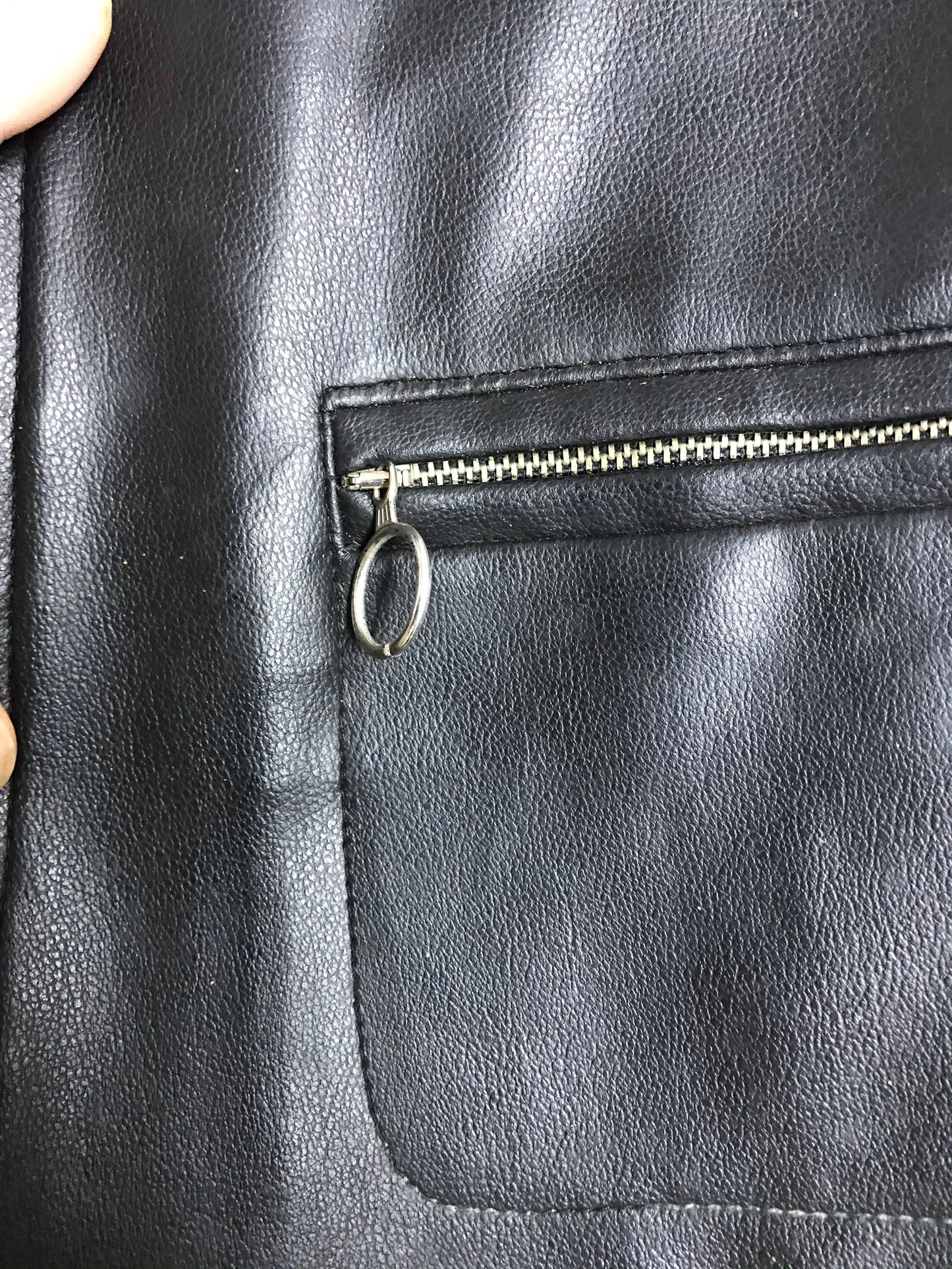 Vintage Jean Paul Gaultier Junior PU leather jacket