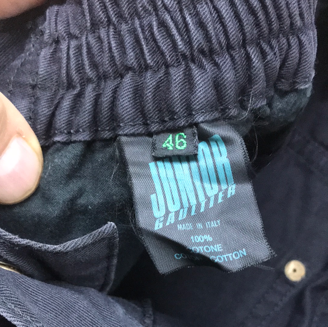 Vintage Jean Paul Gaultier Junior wide leg trousers.