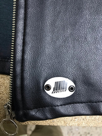 Vintage Jean Paul Gaultier Junior PU leather jacket