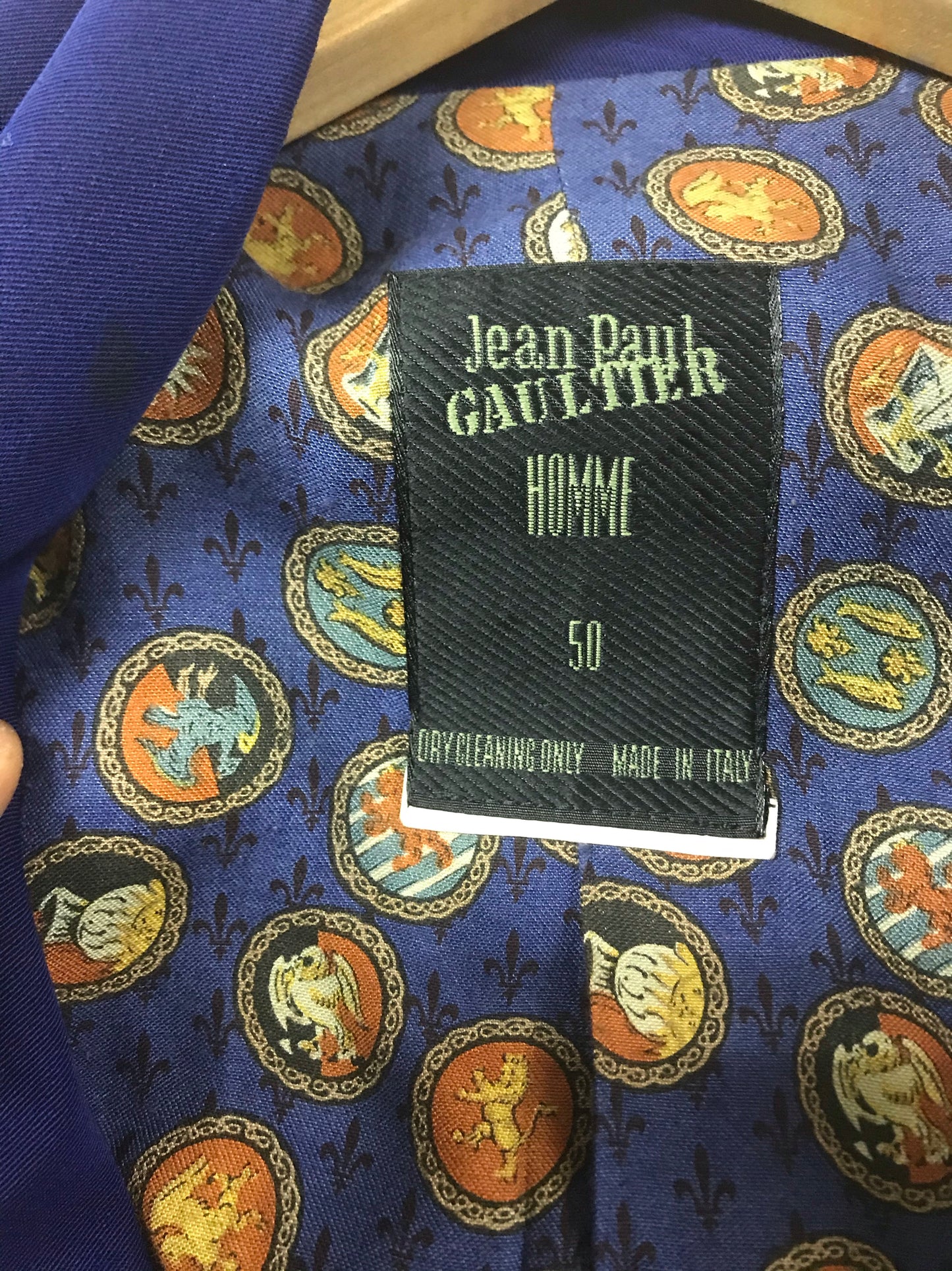 Vintage Jean Paul Gaultier double breasted wool blazer