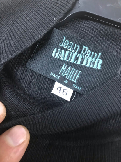 Vintage Jean Paul Gaultier T-shirt with sequins sleeves