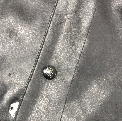 Vintage Jean Paul Gaultier Junior PU leather jacket.