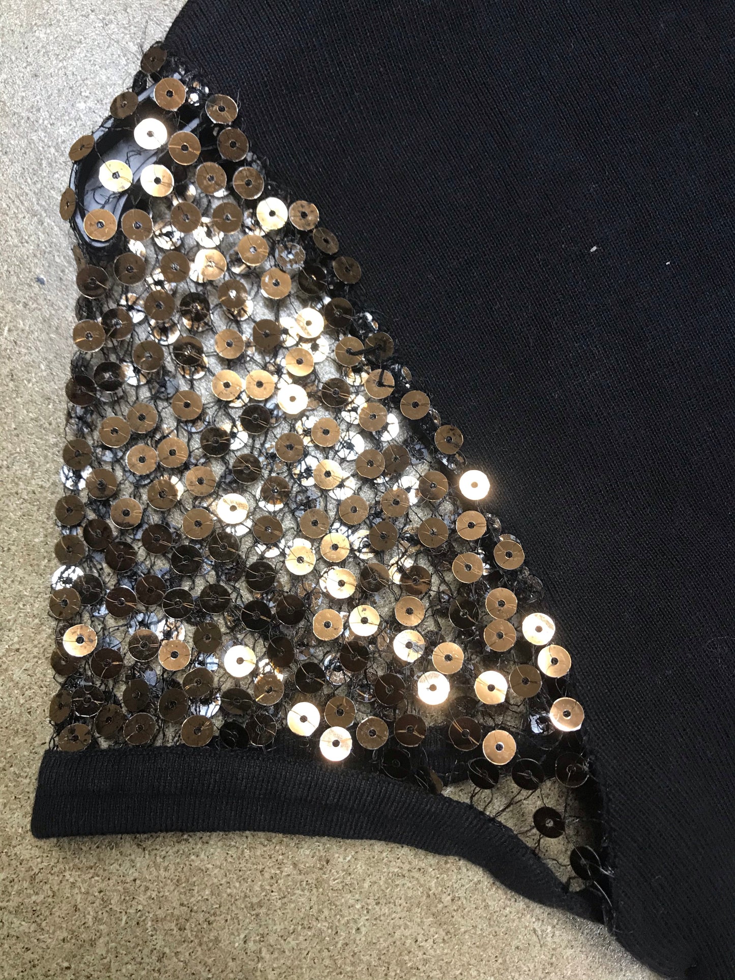 Vintage Jean Paul Gaultier T-shirt with sequins sleeves